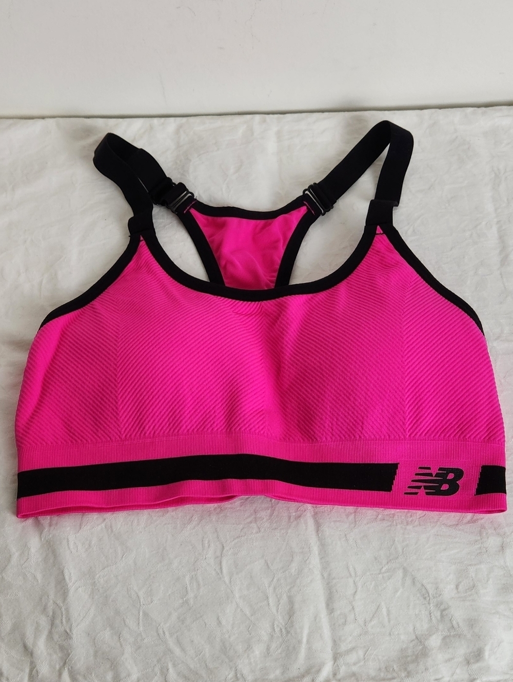 NB Neon Pink Sports Bra